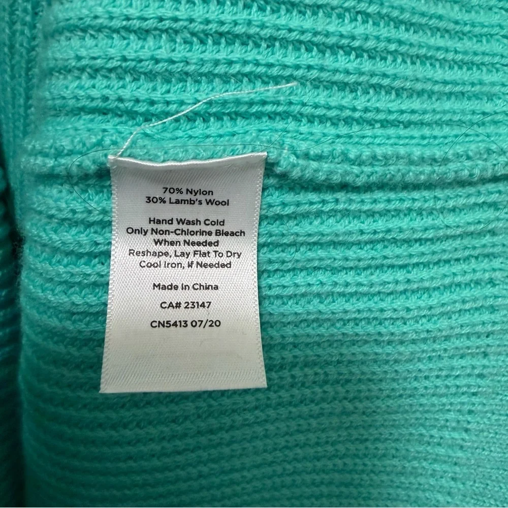 Talbots cableknit lambswool